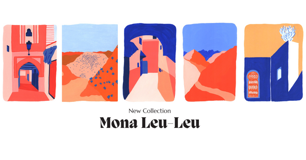 【新作】モロッコがテーマの色鮮やかな新作アートが発売開始！パリを拠点に活躍する「Mona Leu-Leu」による「Moroccan Collection」 | DeCasa -ヨーロッパのアートポスターのオンラインセレクトショップ