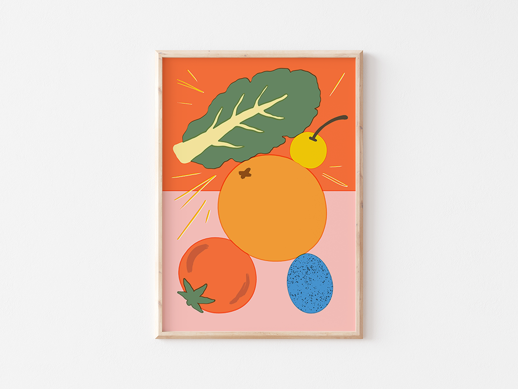 FRUIT BALANCE 3 by Elena Boils | DeCasa -海外アートポスター