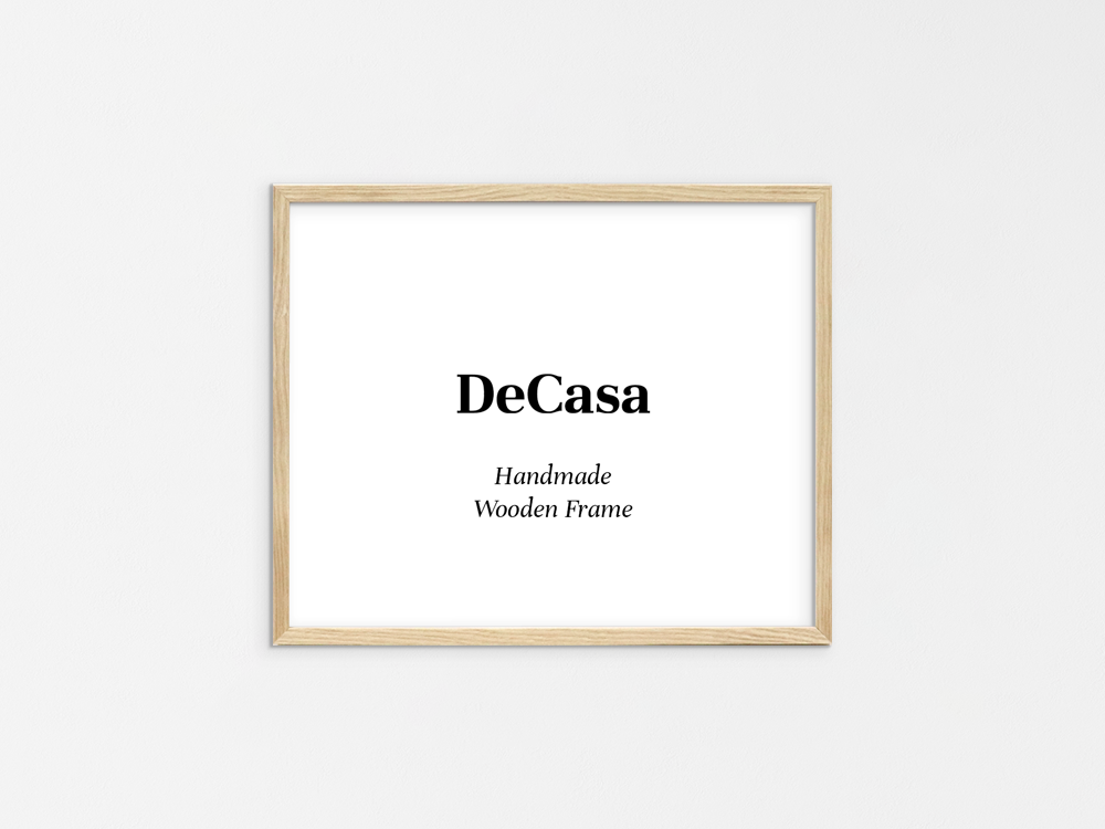 無垢 | ハンドメイド木製フレーム | DeCasa -ヨーロッパのアート 