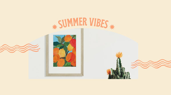 DeCasa | インテリアを夏仕様に模様替え！「夏を感じるアート＆ポスター特集」