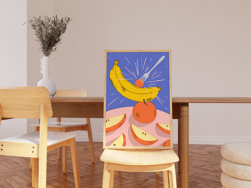 【週末セール】【3Dアート】MULTIPLE BANANA インテリア おしゃれ 週末セール】【3Dアート】MULTIPLE BANANA インテリア おしゃれ