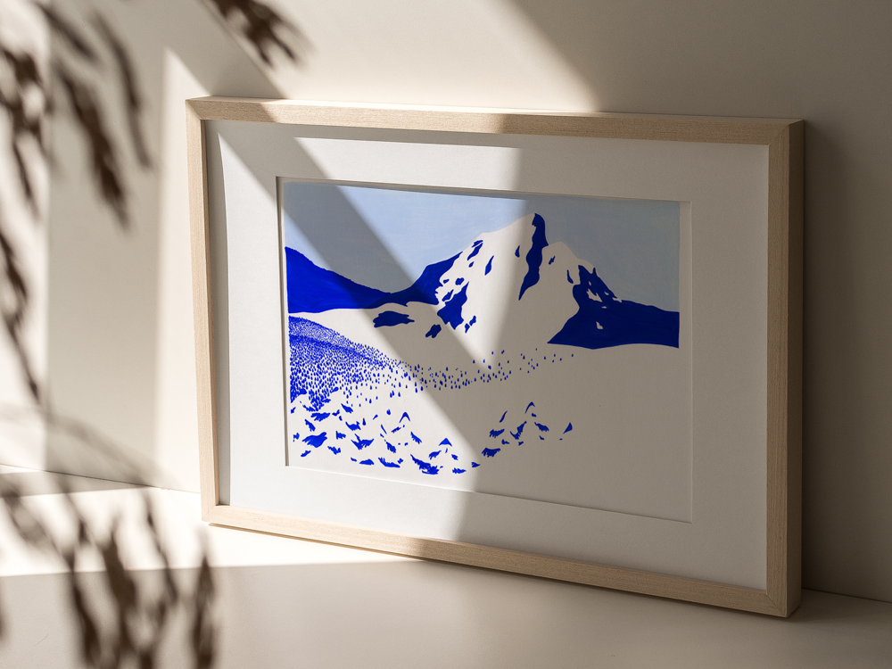 La Forêt Vosgienne 手彩色版画 期間限定！最安値挑戦】 La Forêt 手彩色版画 Vosgienne