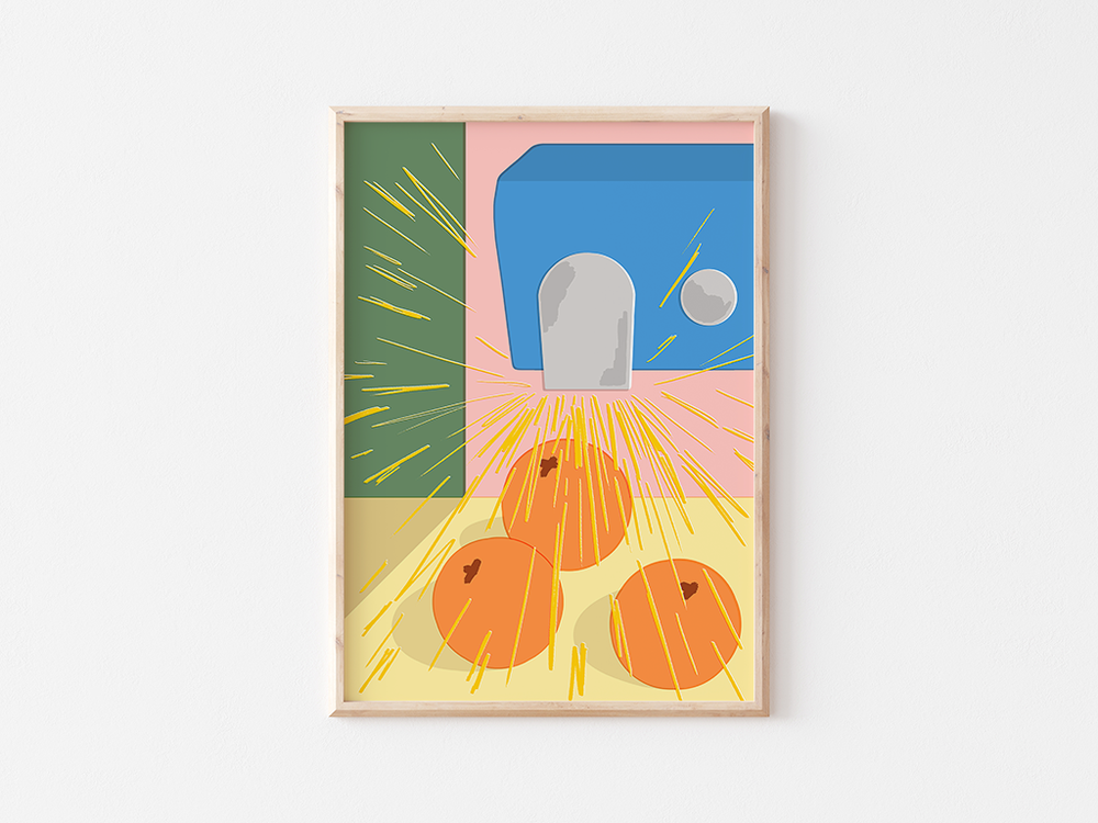 ORANGES by Elena Boils | DeCasa -海外アートポスターセレクト ORANGES by Elena Boils | DeCasa -海外アートポスターセレクト