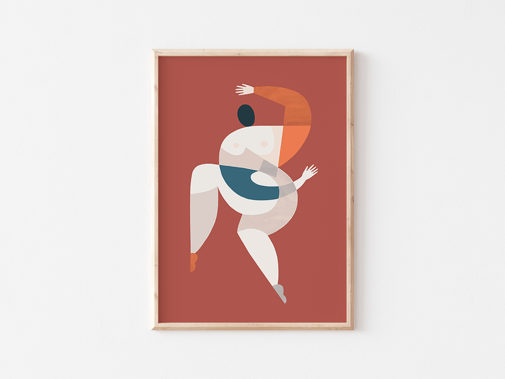 FEMME QUI DANSE by Noémie Cédille | DeCasa -海外アートポスター