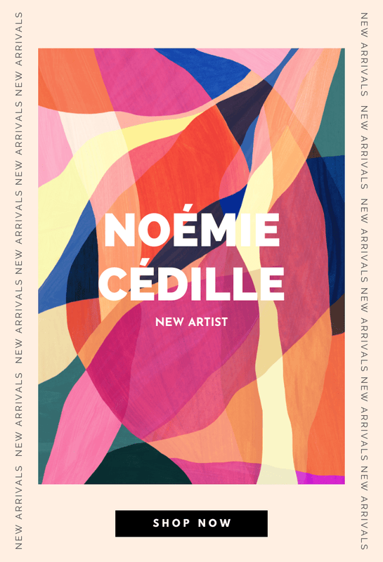 DeCasa | 【新作】フランス・ボルドー在住のアーティスト「Noémie Cédille」による「植物、風景、強い女性」がテーマのコレクションを発売開始！ - 海外アートポスターセレクトショップ