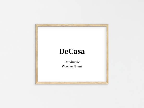無垢 | ハンドメイド木製フレーム | DeCasa -ヨーロッパのアート＆ポスターセレクトショップ