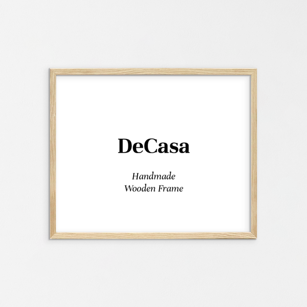 無垢 | ハンドメイド木製フレーム | DeCasa -ヨーロッパのアート 