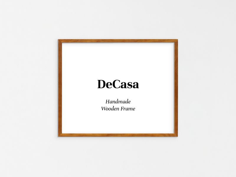 ナチュラル | ハンドメイド木製フレーム | DeCasa -ヨーロッパのアート＆ポスターセレクトショップ