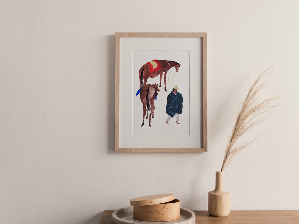 Andean Horses（アンデスの馬たち）by Liz Rowland | DeCasa