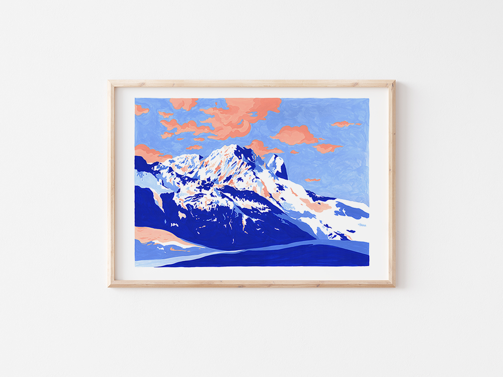 絵画 Lone Mountain DeCasa-Framed-181-Mona-Leu-Leu