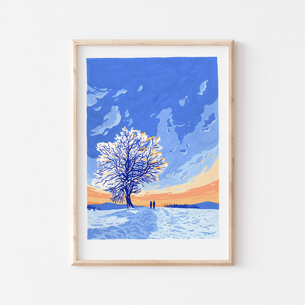 L'arbre sur la colline | 丘の上の木 by Mona Leu-Leu | DeCasa