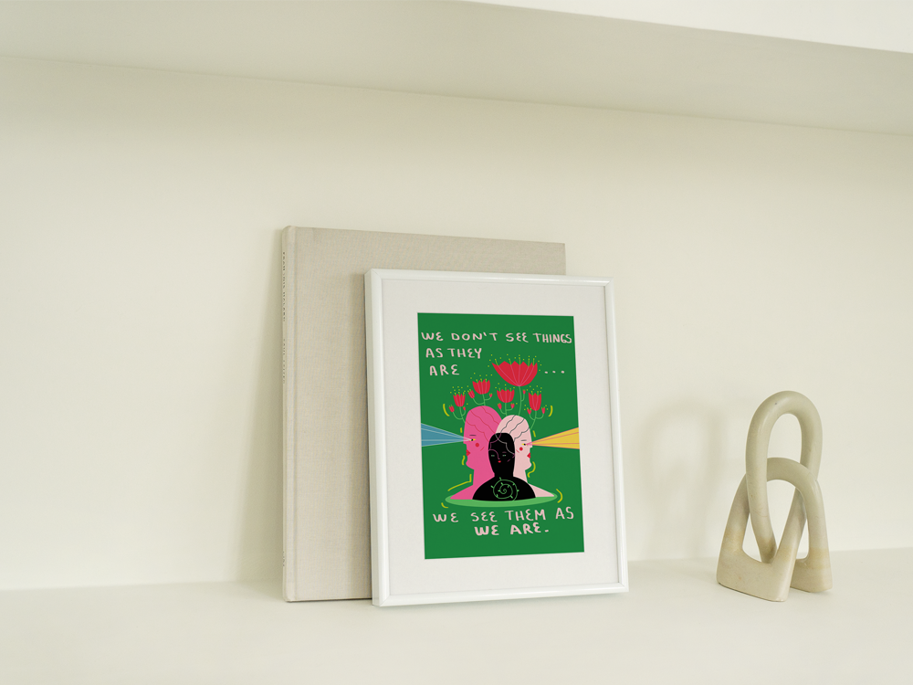 We don't see by Alba Blázquez | DeCasa -ヨーロッパのアート＆ポスターショップ