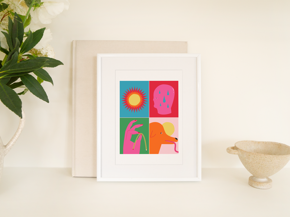 Not Cool by Alba Blázquez | DeCasa -ヨーロッパのアート＆ポスター