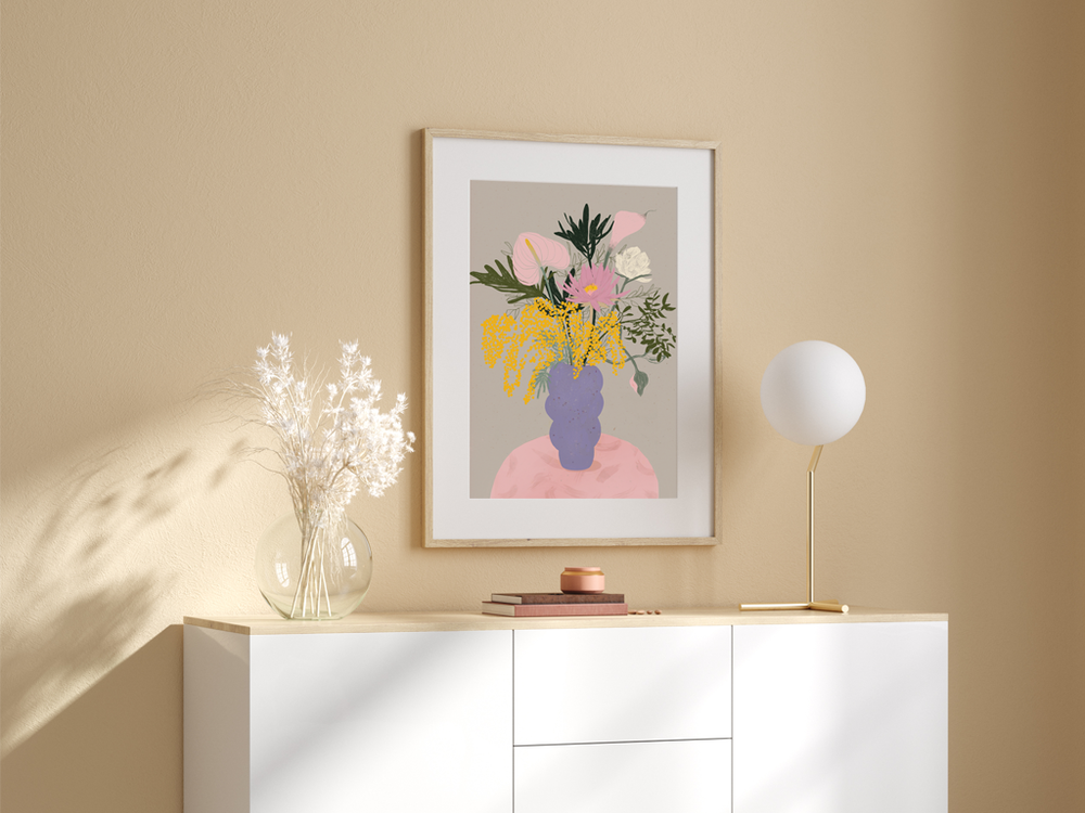 Flower Bouquet by Frauke Schyroki | DeCasa -ヨーロッパのアート