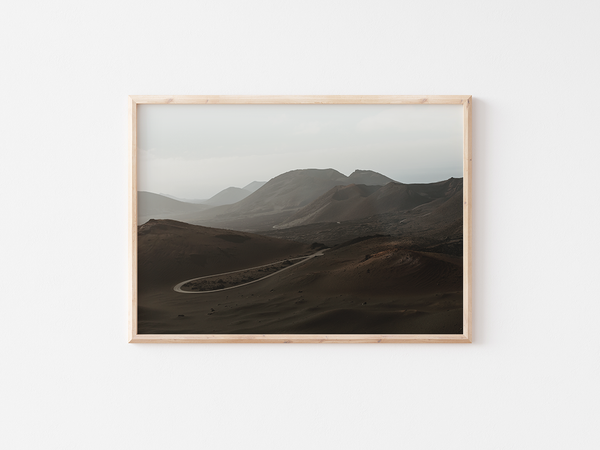 Road (II), Lanzarote, 2021 by Serena Morandi | DeCasa -ヨーロッパのアート＆ポスターセレクトショップ